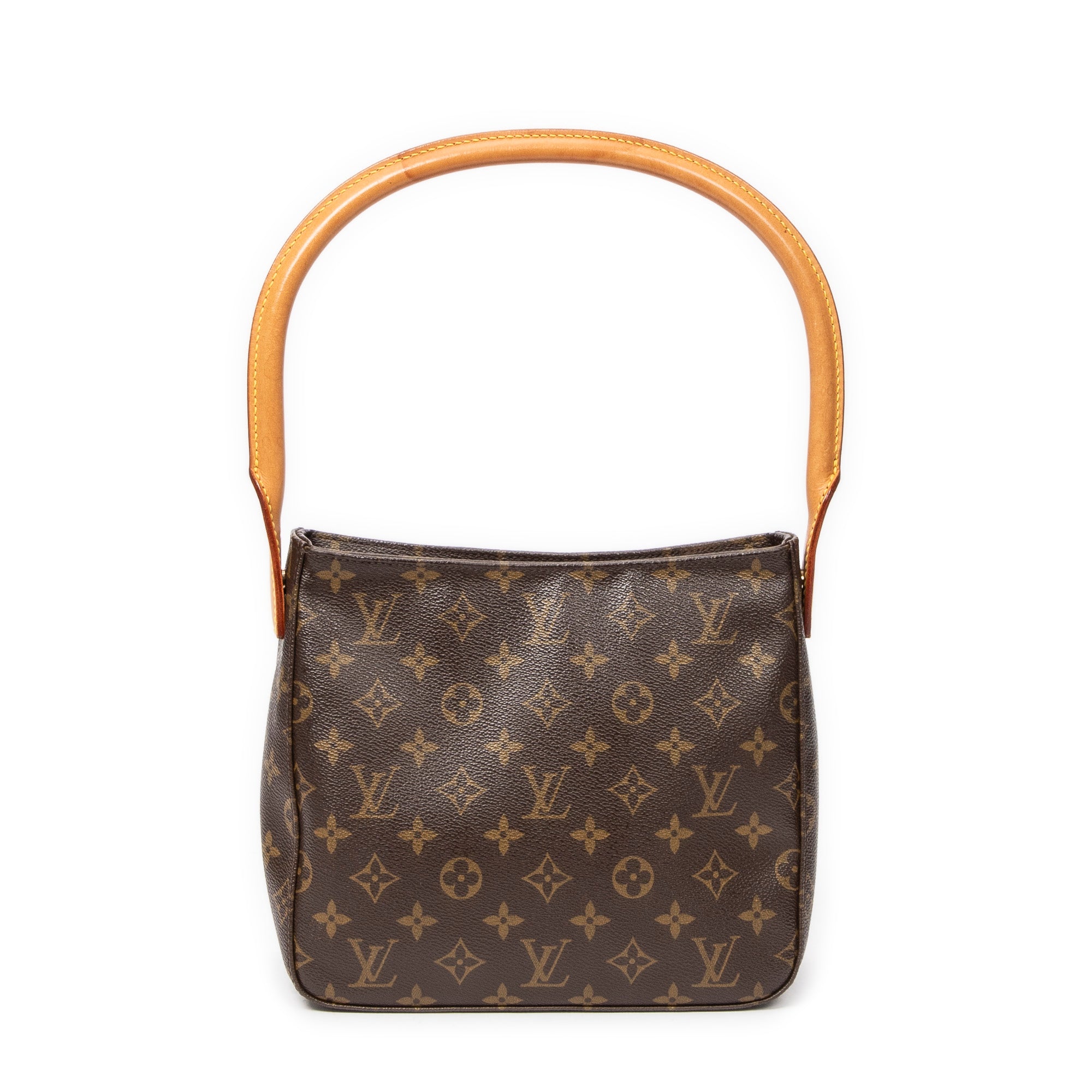 Shoulder Bag Looping MM Brown Monogram Canvas