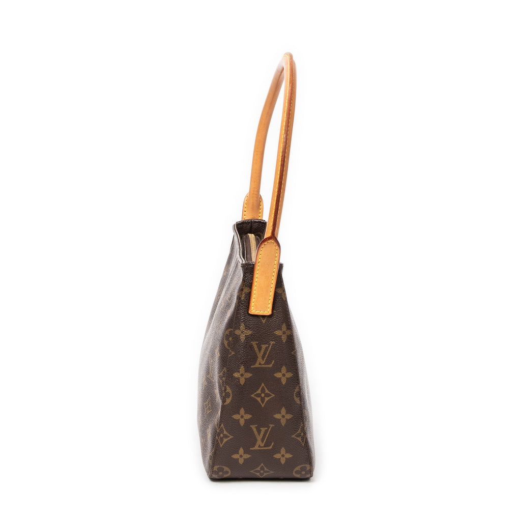 Shoulder Bag Looping MM Brown Monogram Canvas