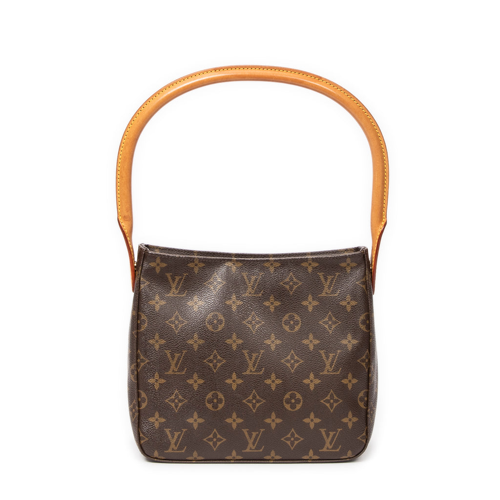 Shoulder Bag Looping MM Brown Monogram Canvas