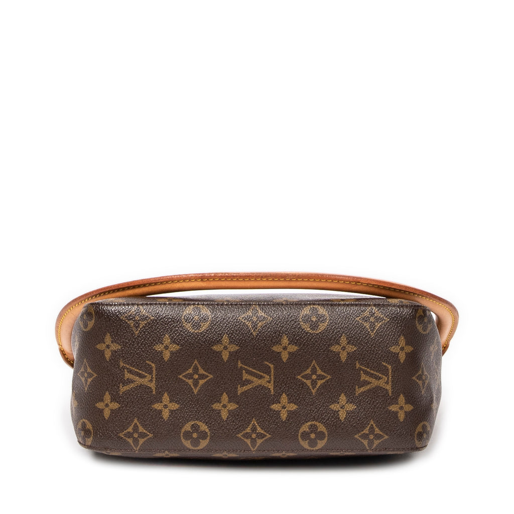 Shoulder Bag Looping MM Brown Monogram Canvas