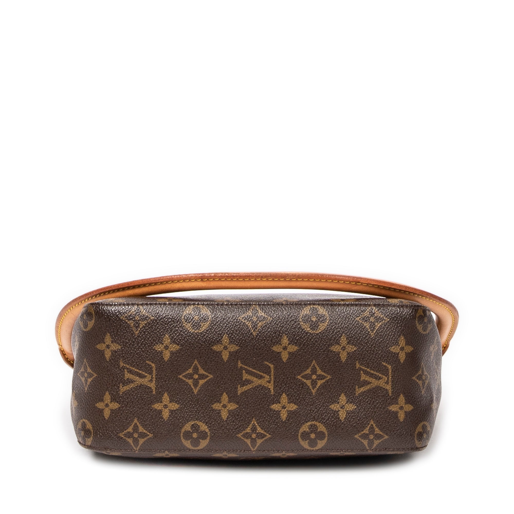 Shoulder Bag Looping MM Brown Monogram Canvas