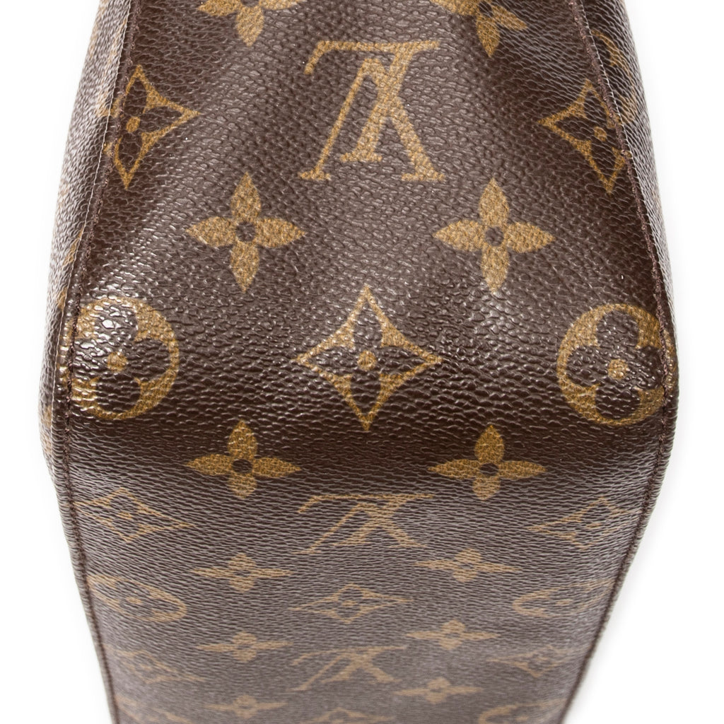 Shoulder Bag Looping MM Brown Monogram Canvas