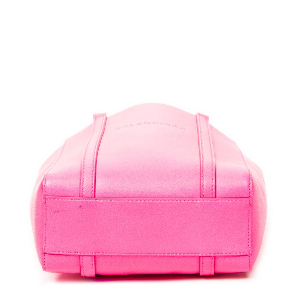 Shoulder Bag XXS Everyday Tote Neon Pink Calfskin Leather
