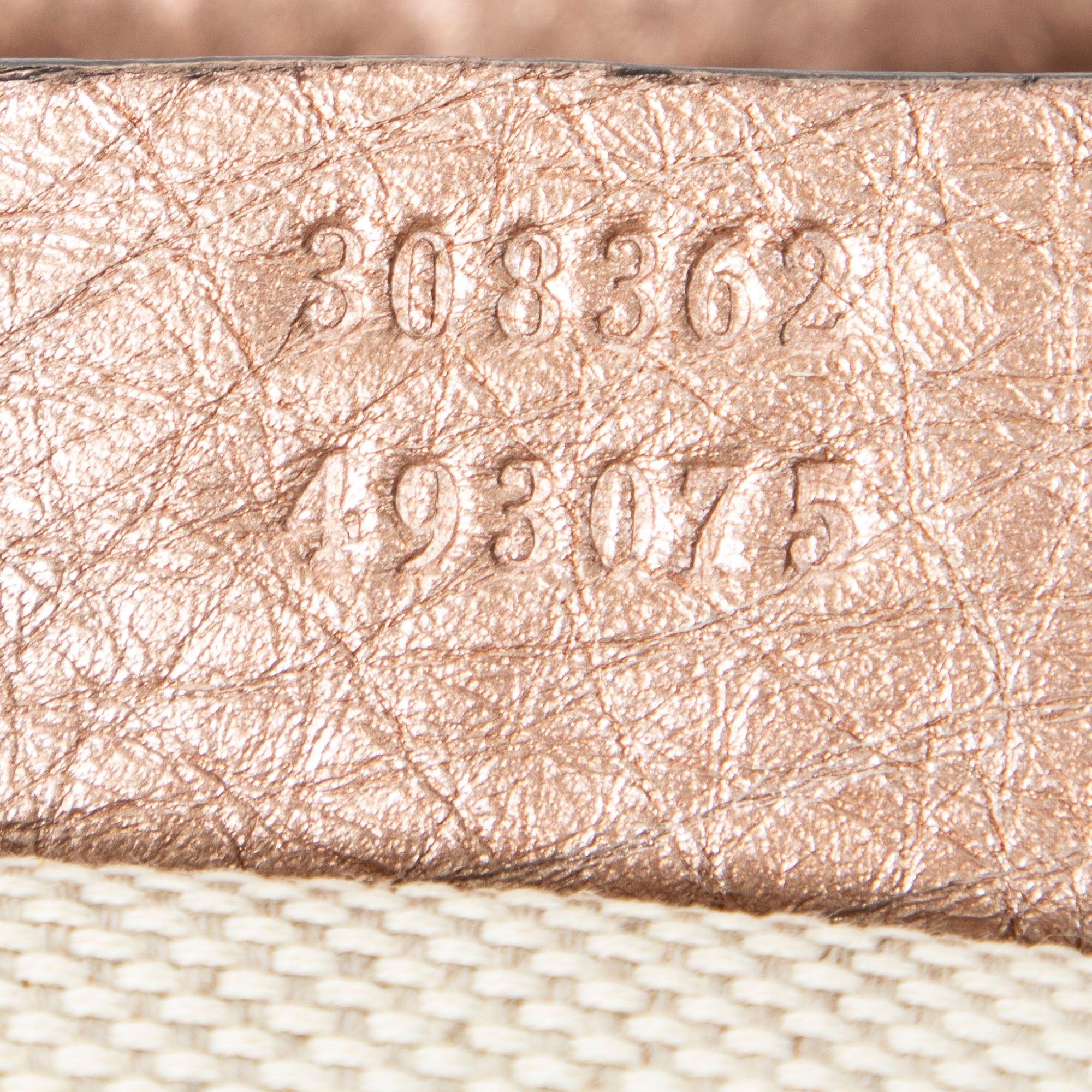 Shoulder Bag Ltd. Ed. Japan Exclusive Small Soho Top Handle Metallic Pink Grained Calfskin Leather