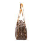 Shoulder Bag Vintage Bowler Beige Macadam Coated Canvas