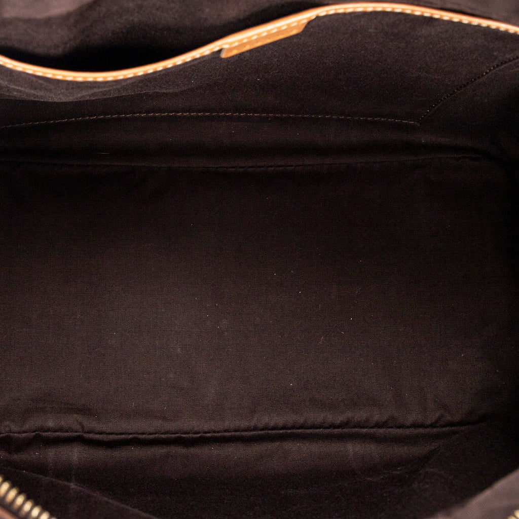 Shoulder Bag Vintage Bowler Beige Macadam Coated Canvas