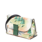 Shoulder Bag Printed Avenue Crossbody Green Printed Calfskin Leather