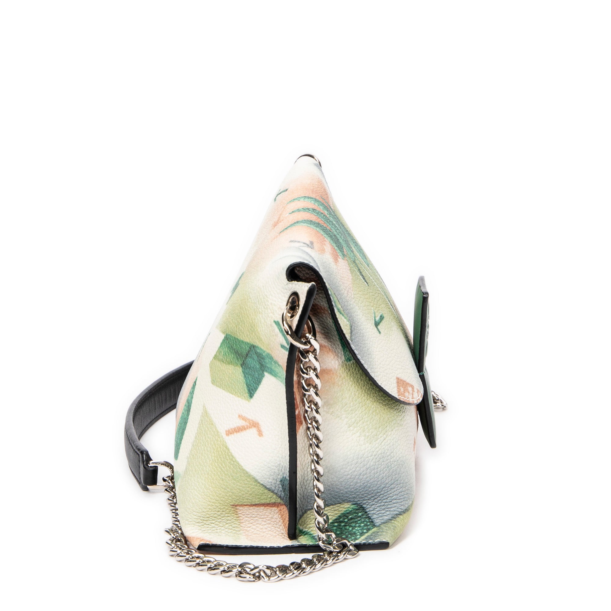 Shoulder Bag Printed Avenue Crossbody Green Printed Calfskin Leather