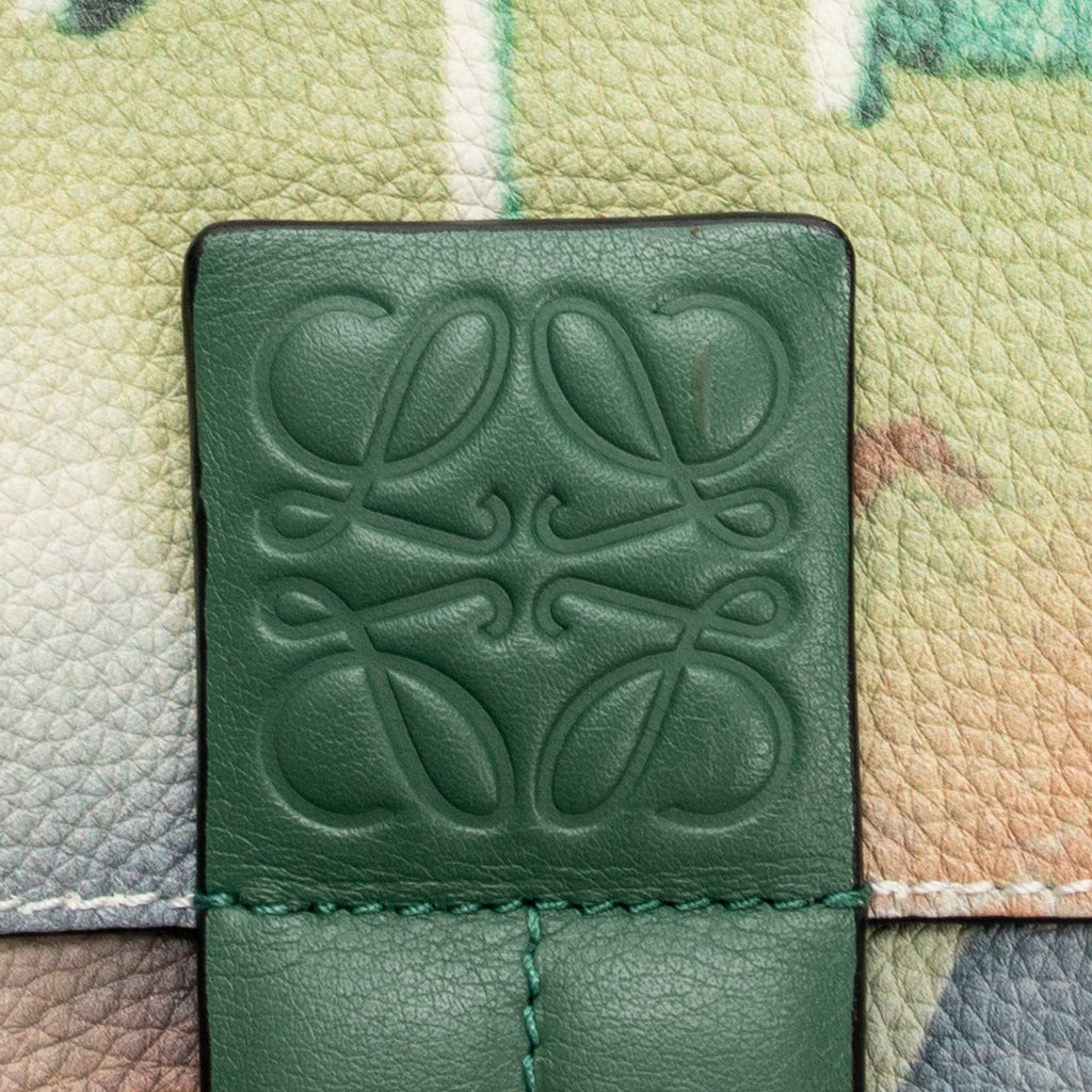 Shoulder Bag Printed Avenue Crossbody Green Printed Calfskin Leather