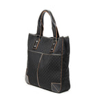 Bolso de Hombro Tote Vertical Lona Macadam Negra