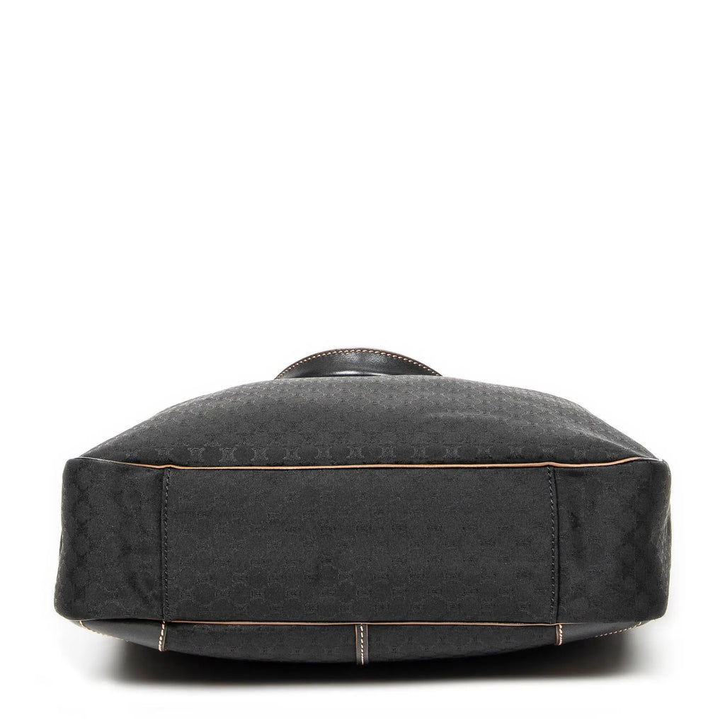 Bolso de Hombro Tote Vertical Lona Macadam Negra