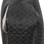 Shoulder Bag Vertical Tote Black Macadam Canvas