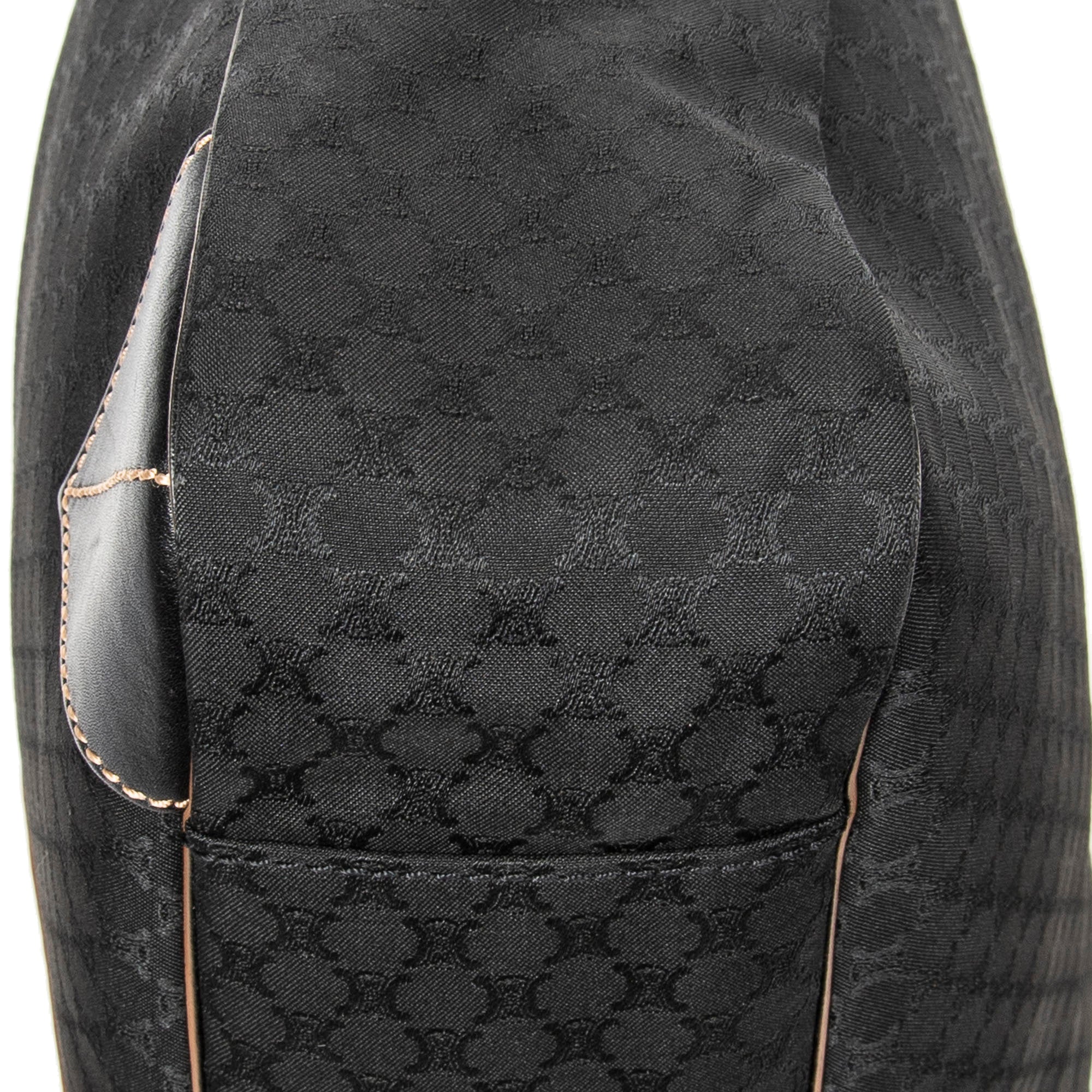 Shoulder Bag Vertical Tote Black Macadam Canvas