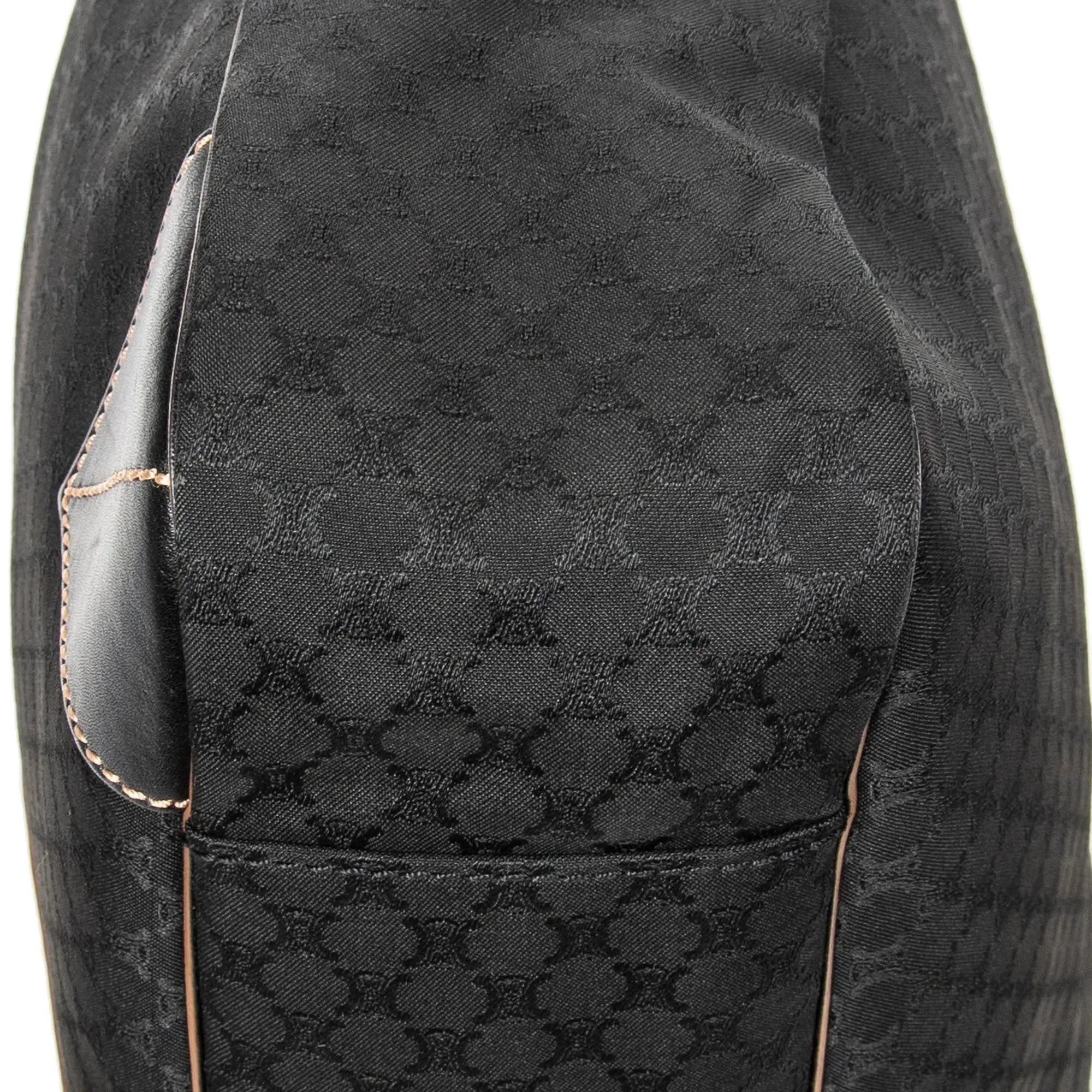 Bolso de Hombro Tote Vertical Lona Macadam Negra