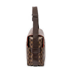 Shoulder Bag Naviglio Brown Damier Ebene