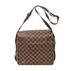 Shoulder Bag Naviglio Brown Damier Ebene