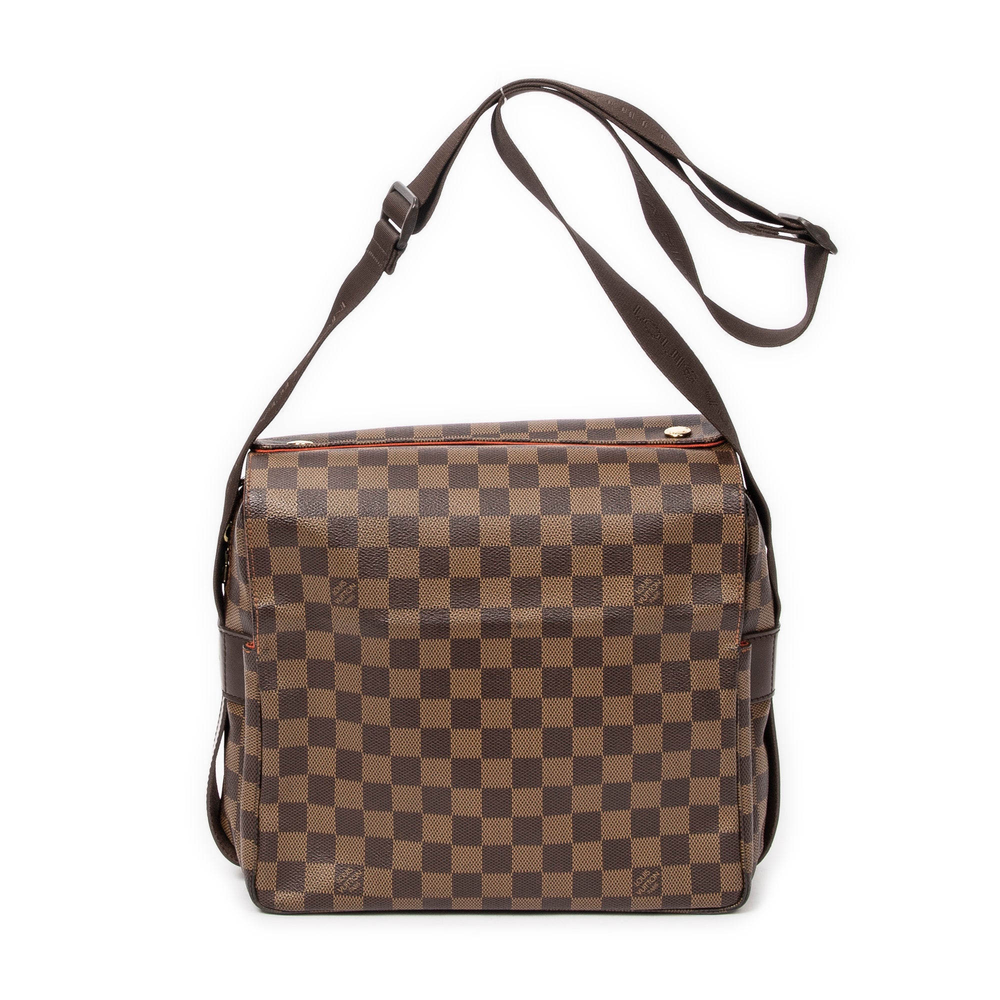 Shoulder Bag Naviglio Brown Damier Ebene
