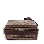 Shoulder Bag Naviglio Brown Damier Ebene