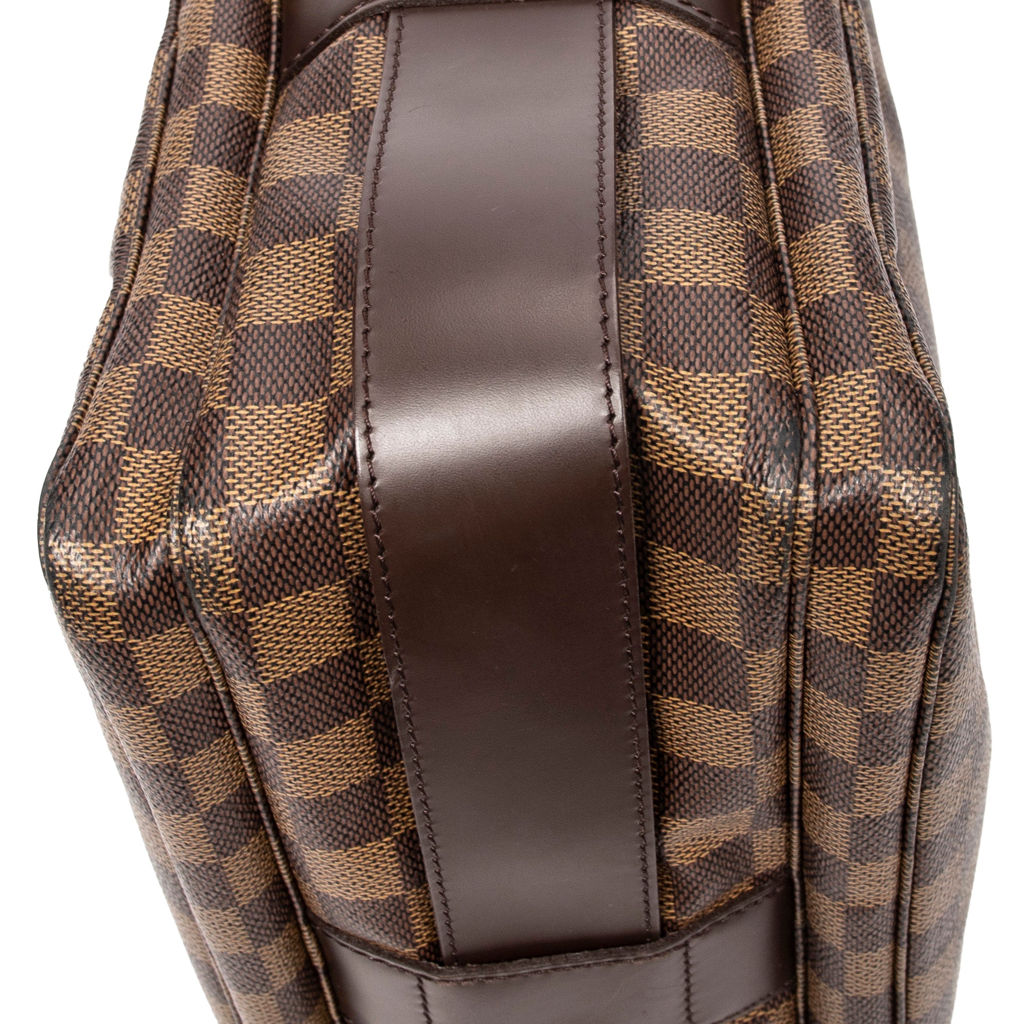 Shoulder Bag Naviglio Brown Damier Ebene