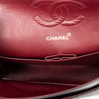 Shoulder Bag Classic Double Flap 26 Black Quilted Calfskin Leather