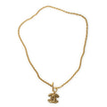 Necklace CC Pendant Chain Necklace Gold Gold Plated
