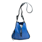 Loewe - Petit sac Hammock bicolore - Bleu/Noir