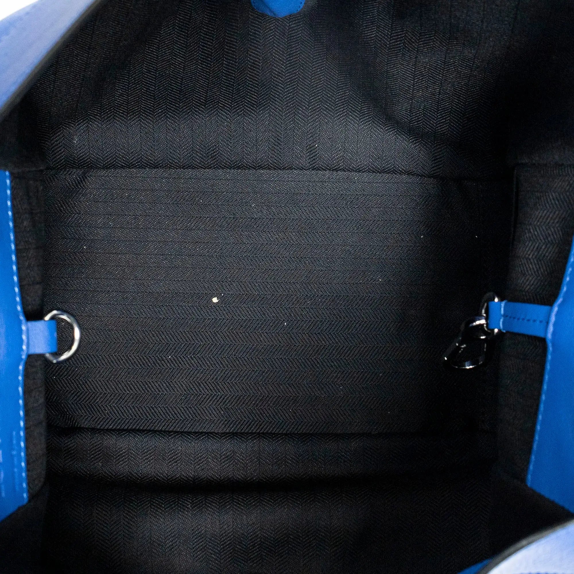 Loewe - Petit sac Hammock bicolore - Bleu/Noir