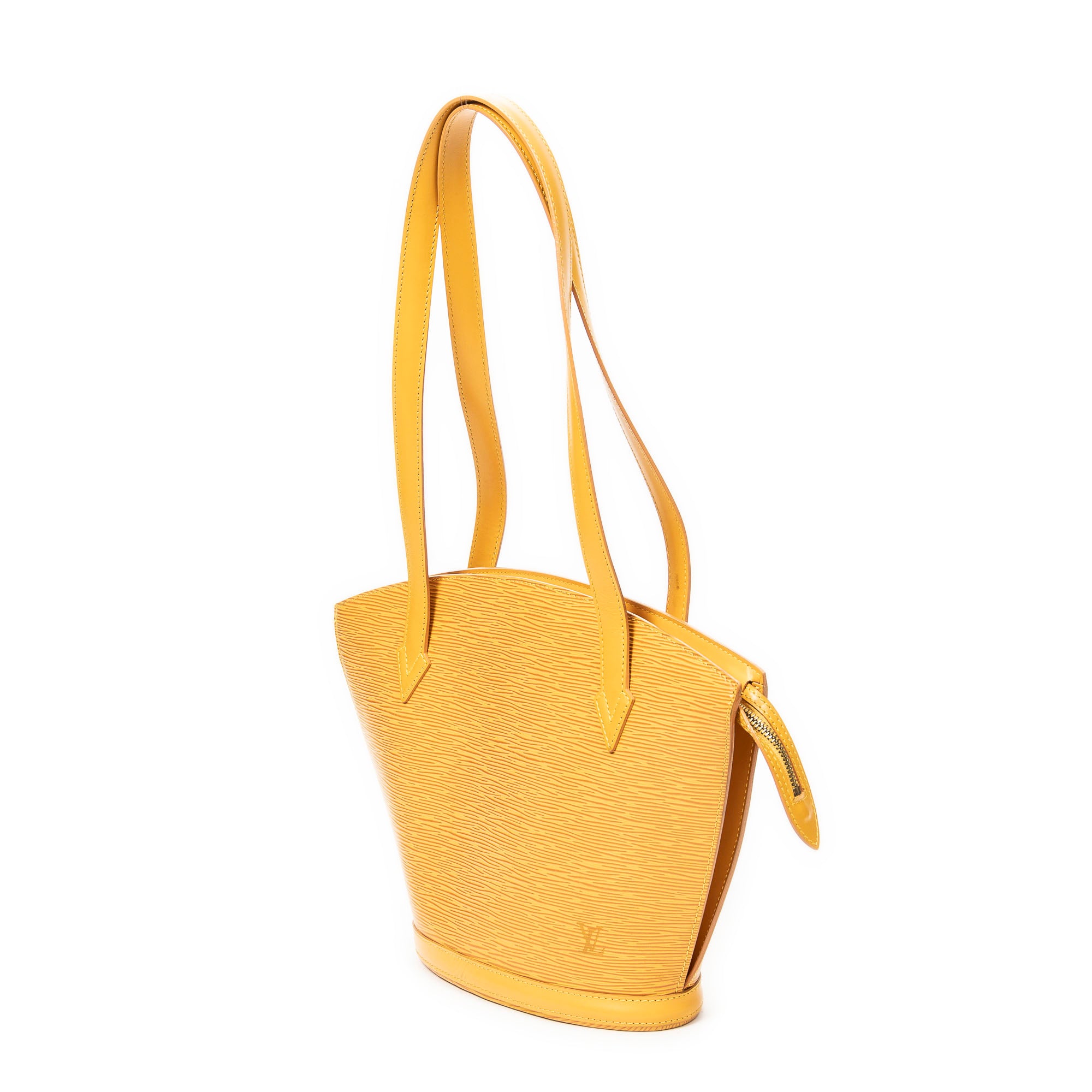 Shoulder Bag St-Jacques Long Straps PM Yellow Epi
