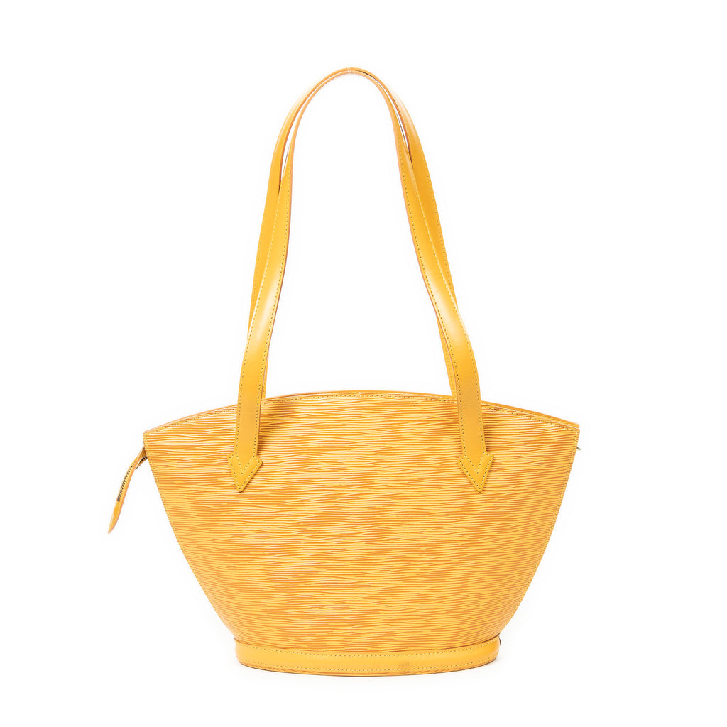 Shoulder Bag St-Jacques Long Straps PM Yellow Epi