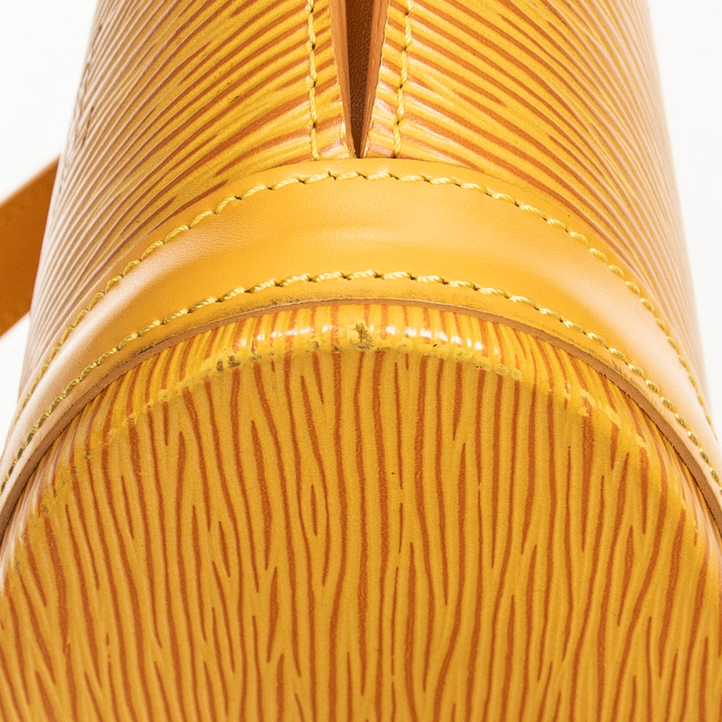 Shoulder Bag St-Jacques Long Straps PM Yellow Epi
