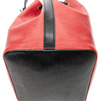 Shoulder Bag Noe Bicolor PM Red Epi