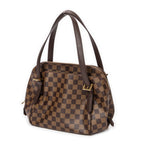 Shoulder Bag Belem MM Brown Damier Ebene