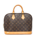 Handbag Alma PM Brown Monogram Canvas