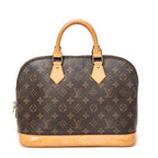 Handbag Alma PM Brown Monogram Canvas