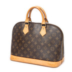 Handbag Alma PM Brown Monogram Canvas