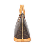 Handbag Alma PM Brown Monogram Canvas