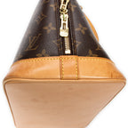 Handbag Alma PM Brown Monogram Canvas