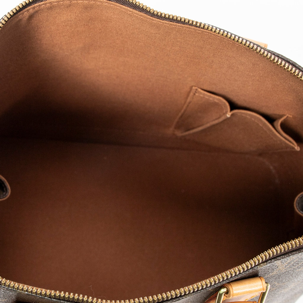 Handbag Alma PM Brown Monogram Canvas