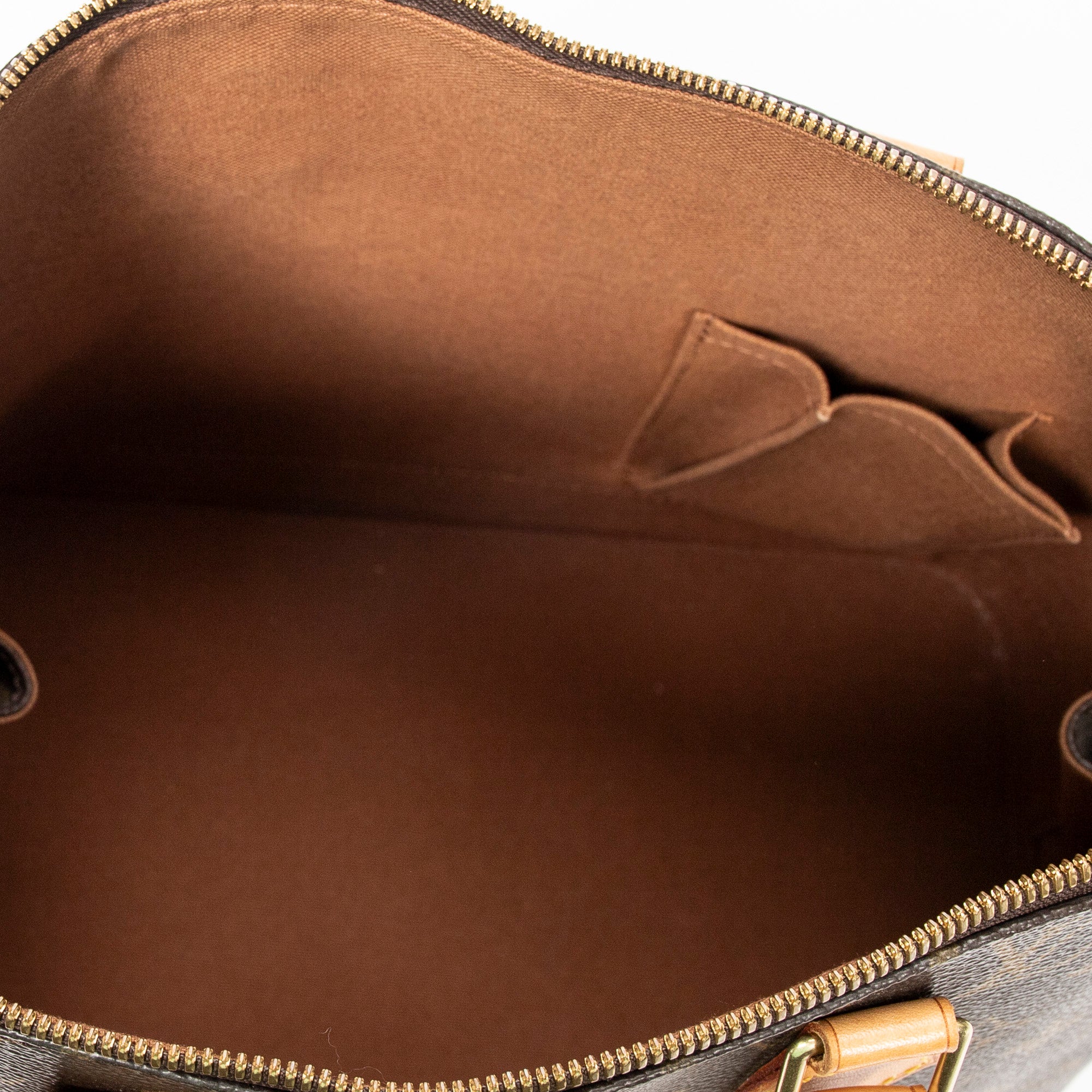 Handbag Alma PM Brown Monogram Canvas