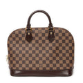 Handbag Alma PM Brown Damier Ebene