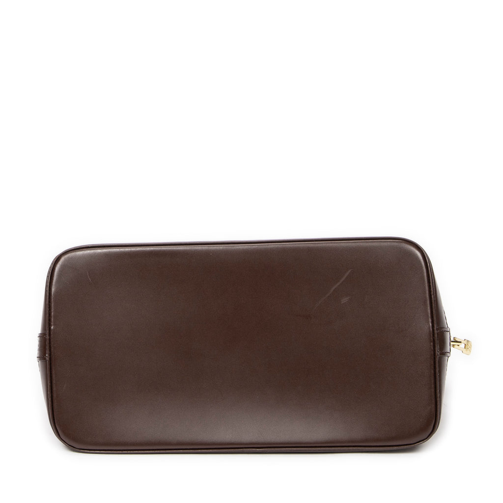 Handbag Alma PM Brown Damier Ebene