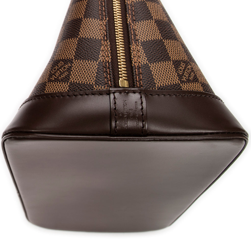 Handbag Alma PM Brown Damier Ebene
