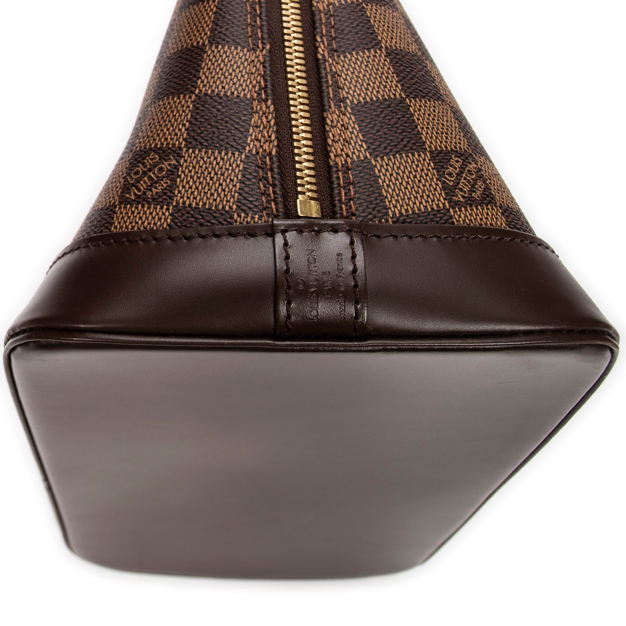 Handbag Alma PM Brown Damier Ebene