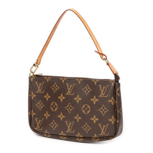 Monedero accesorio para bolso Lona Monogram marrón