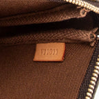 Handbag Accessory Pouch Brown Monogram Canvas