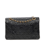 Shoulder Bag Classic Double Flap 26 Black Quilted Lambskin Leather