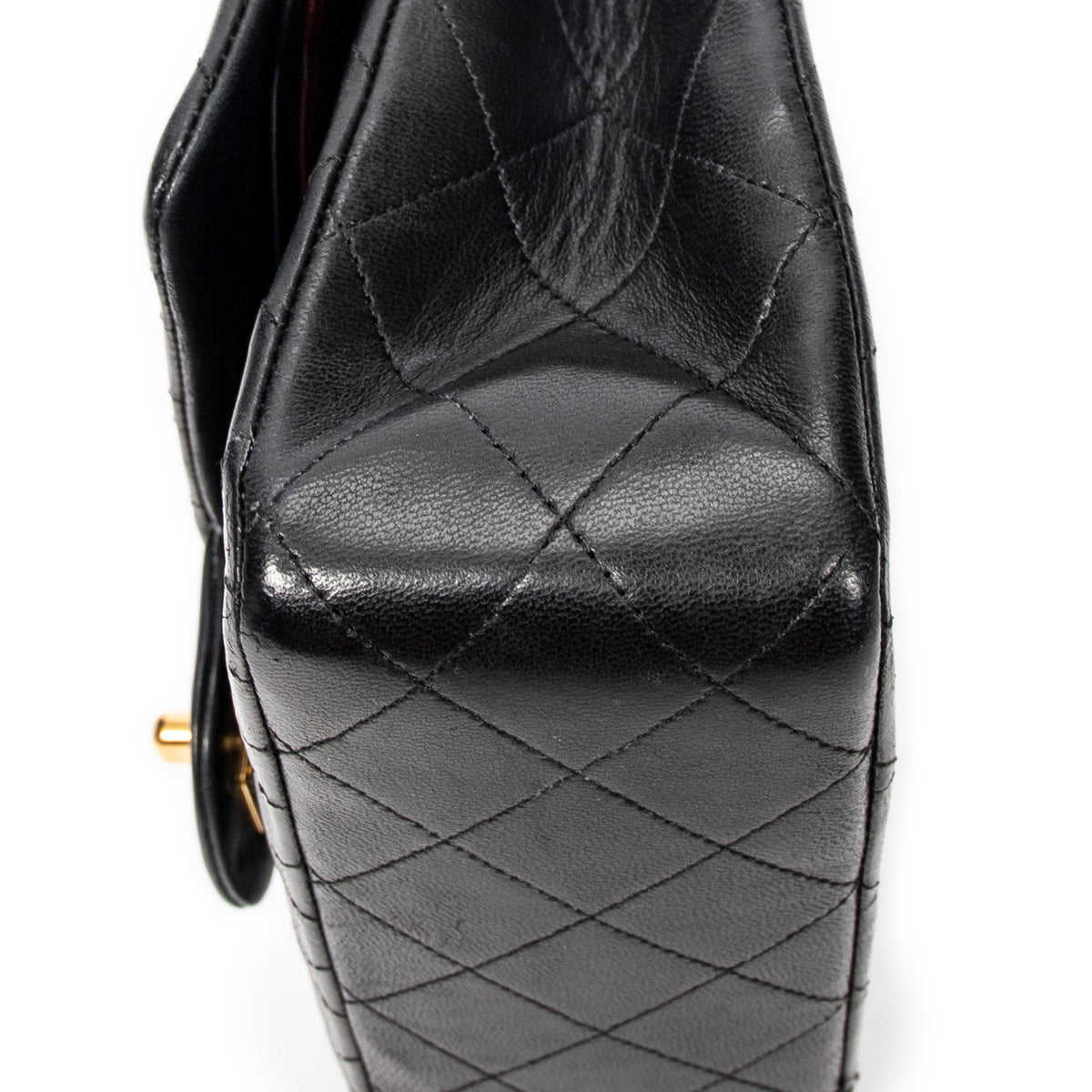 Shoulder Bag Classic Double Flap 26 Black Quilted Lambskin Leather