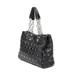 Shoulder Bag Large Soft Lady Dior Tote Black Cannage Lambskin Leather