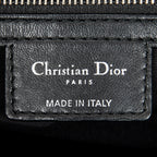 Shoulder Bag Large Soft Lady Dior Tote Black Cannage Lambskin Leather