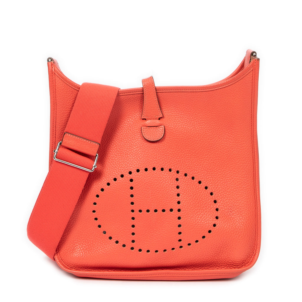 Shoulder Bag Evelyne III PM Rose Tea Clemence Leather